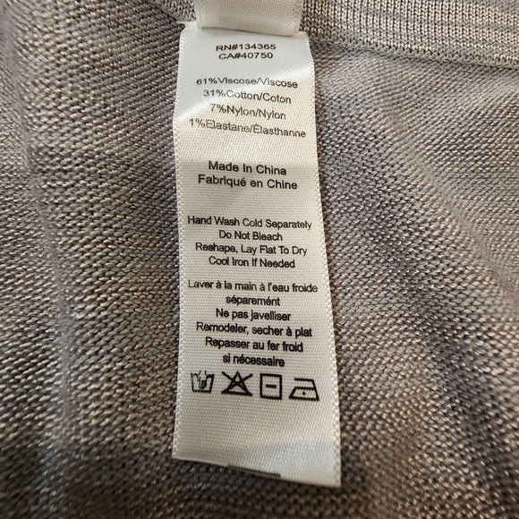 MARLAWAYNNE Womens Size 2X Matte and Shine Easy Knit Skirt with Two Pockets NWT - Picture 6 of 14